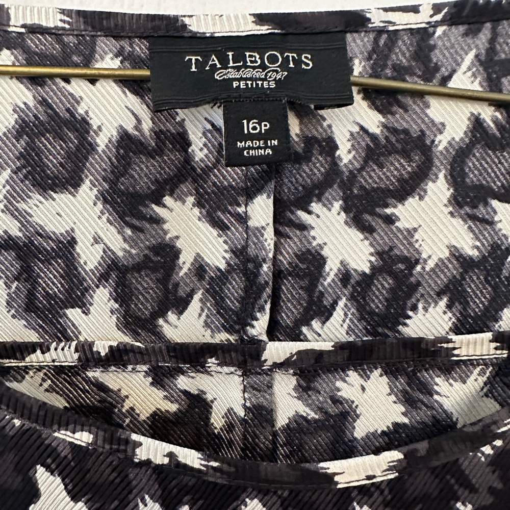 Talbots Silk Top - Picture 3 of 3